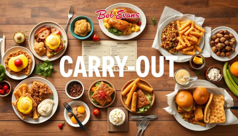 Bob Evans Carry Out Menu With Prices