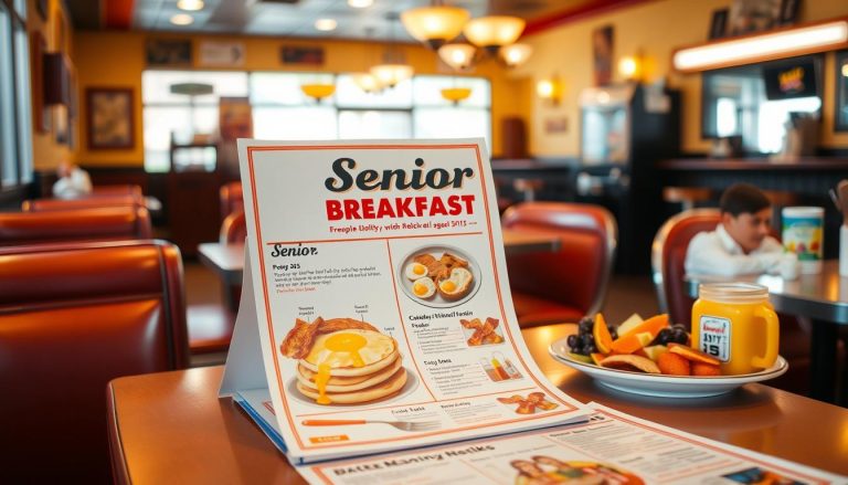 Denny's Senior Breakfast Menu