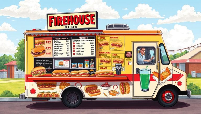 Firehouse Subs Food Truck Menu With Prices