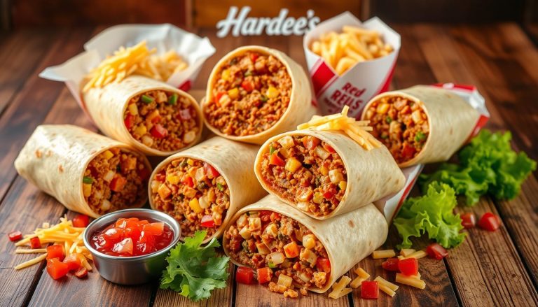 Hardee's Red Burrito Menu