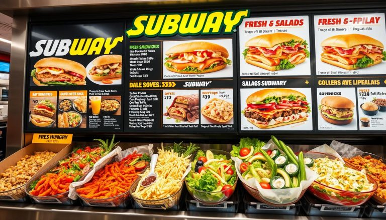 Subway Food Menu With Prices