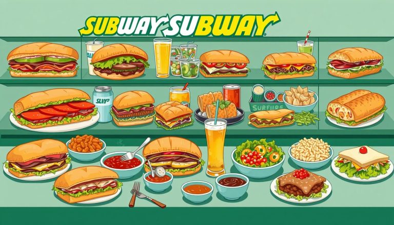 Subway Full Menu With Prices