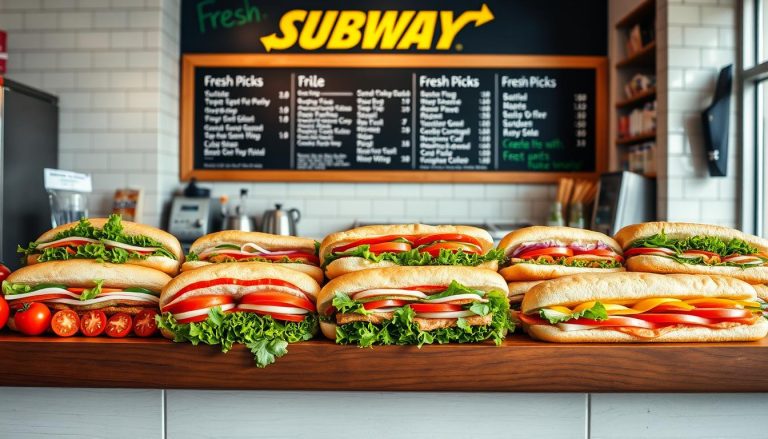 Subway Sub Menu With Prices