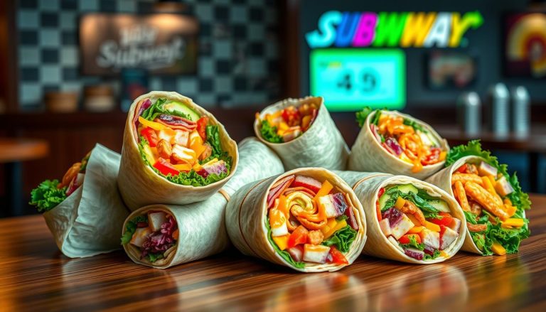 Subway Wraps Menu With Prices