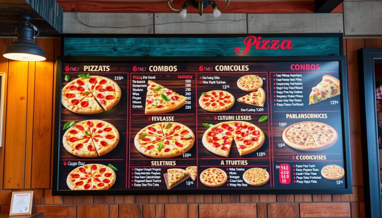 bj's pizza menu