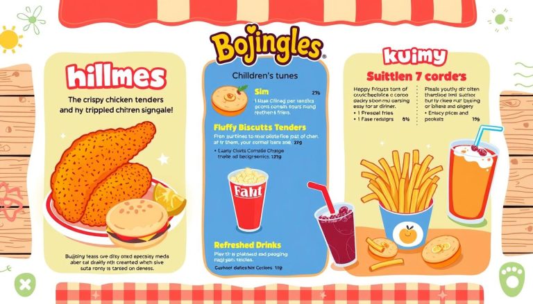 bojangles kids menu