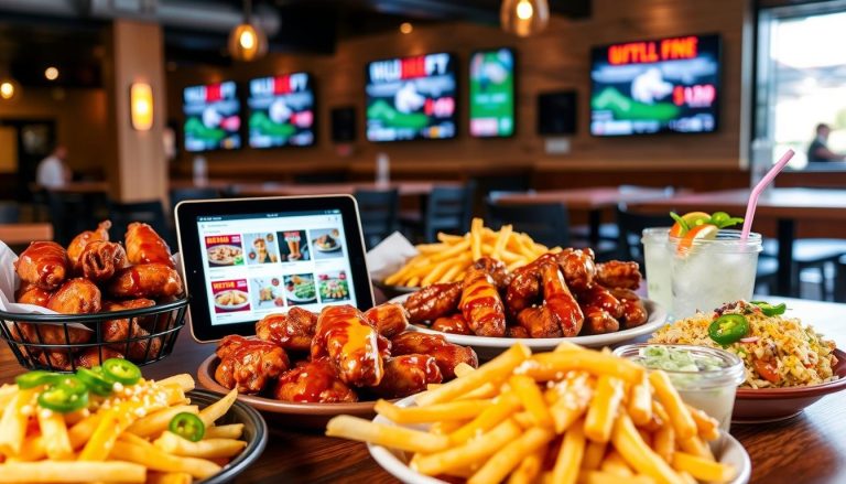 buffalo wild wings menu order online