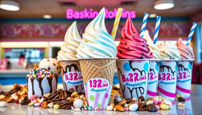 baskin robbins hoover menu