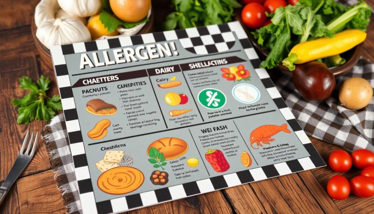 checkers allergen menu