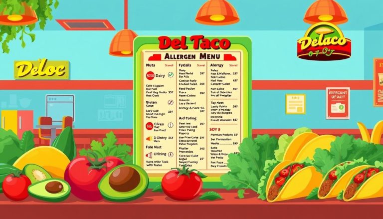 del taco allergen menu