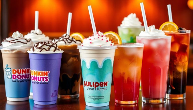 dunkin donuts drink menu