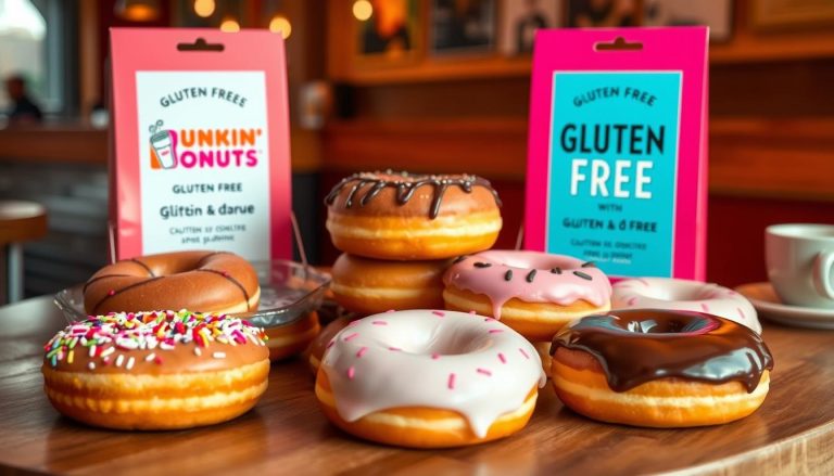 dunkin donuts gluten free menu