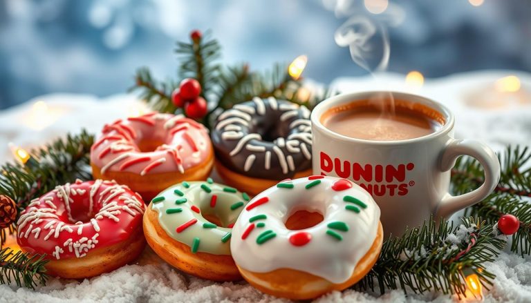 dunkin donuts holiday menu