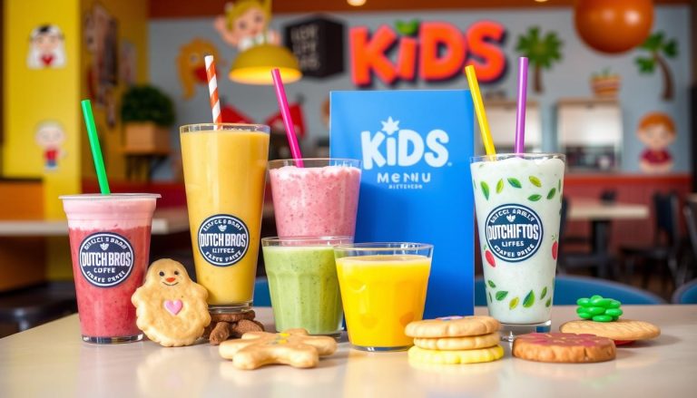 dutch bros kids menu