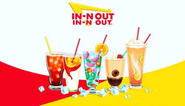 in n out drink menu