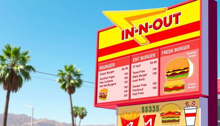 in n out menu with price