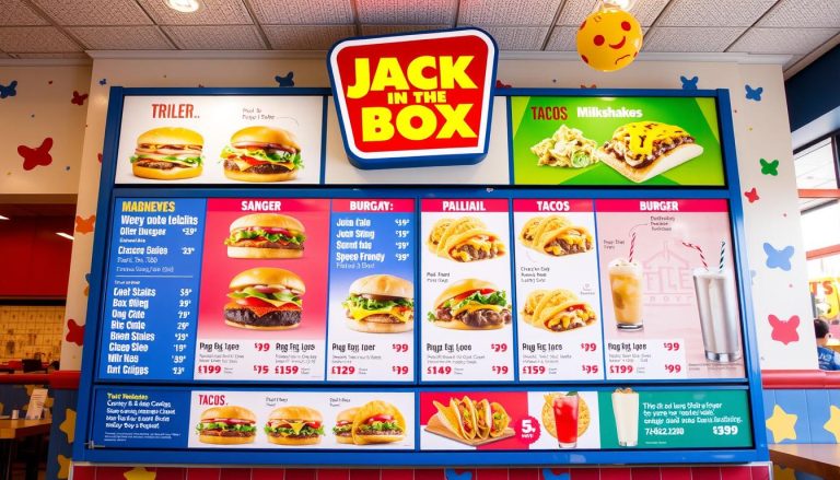 jack in the box menu with price