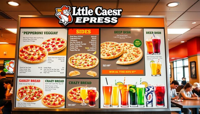 little caesars express menu