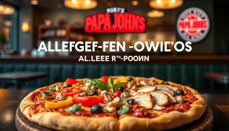 papa john's allergen menu