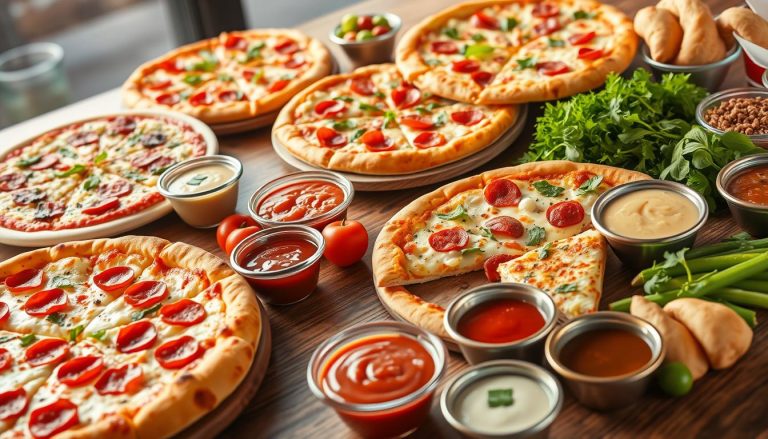 papa john's menu and specials