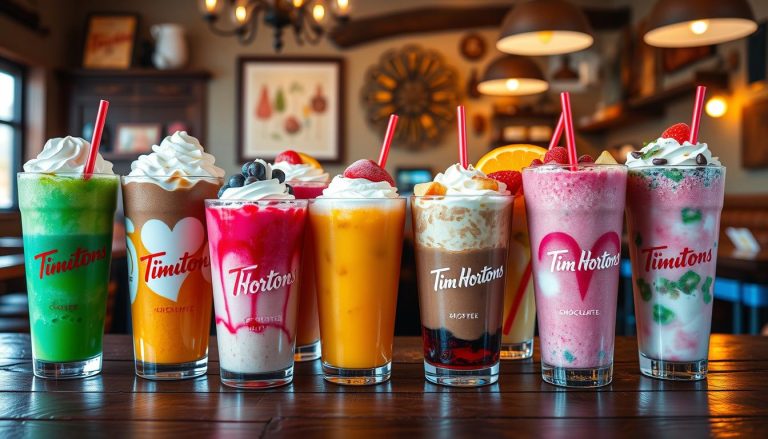 tim hortons beverage menu