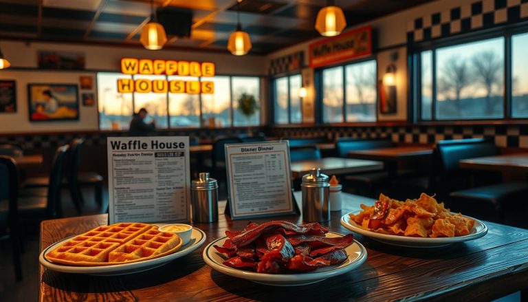 waffle house dinner menu