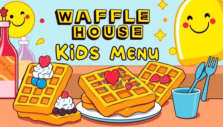 waffle house kids menu