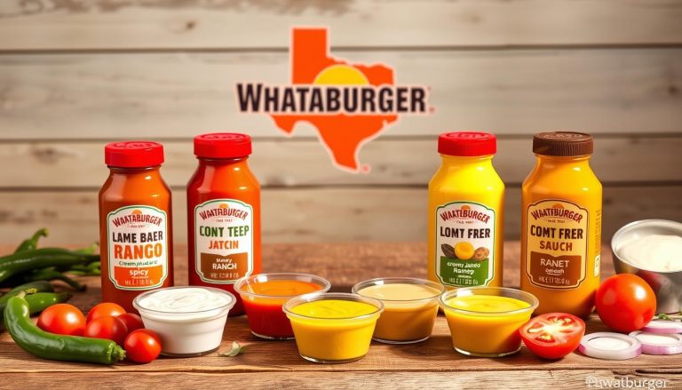 whataburger sauces menu