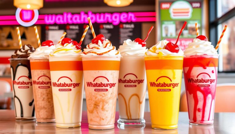 whataburger shakes menu