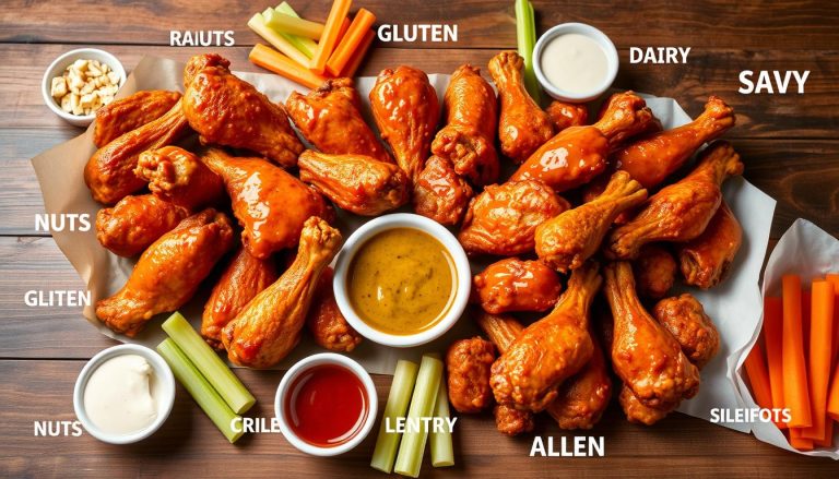 wingstop allergy menu