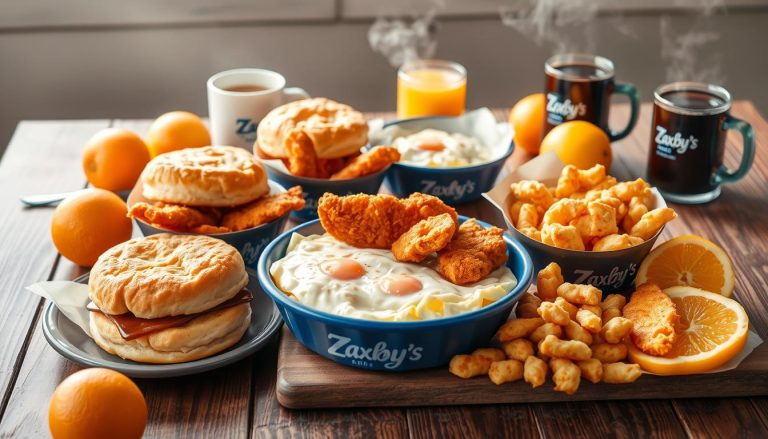 zaxby's breakfast menu