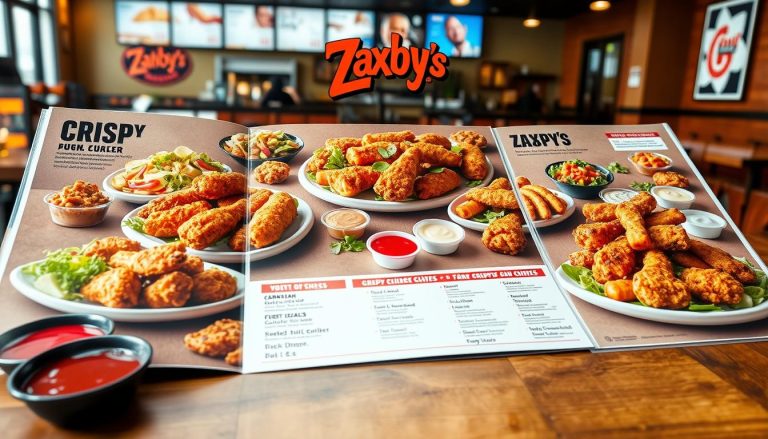 zaxby's restaurant menu